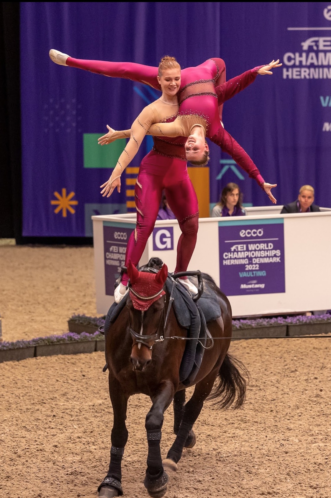 Freja Linde - Horse Vaulting